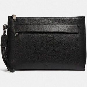 Coach Black Carryall Pouch